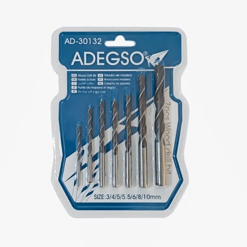 Juego de brocas para madera