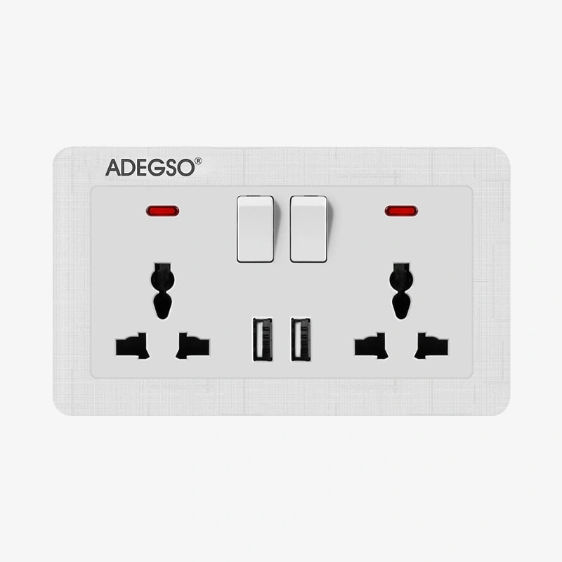 Enchufe universal con USB